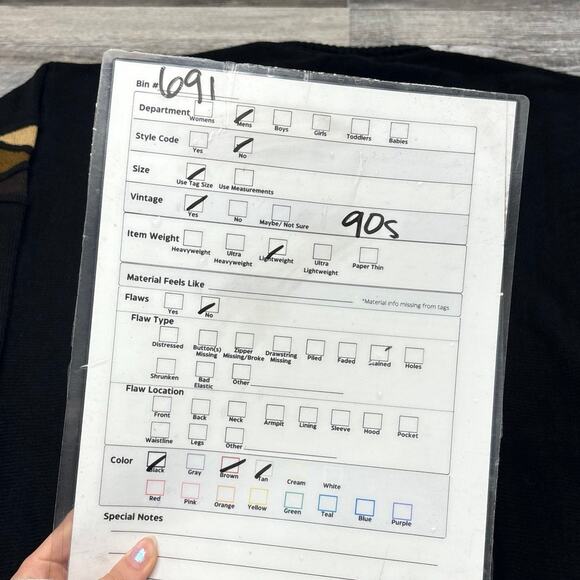 Vintage 90s Protege Collection Black Brown Mens XLT Coogi Style Grandpa Sweater‎ - Picture 8 of 8